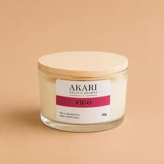 Figo — Vela em vidro · 90 g